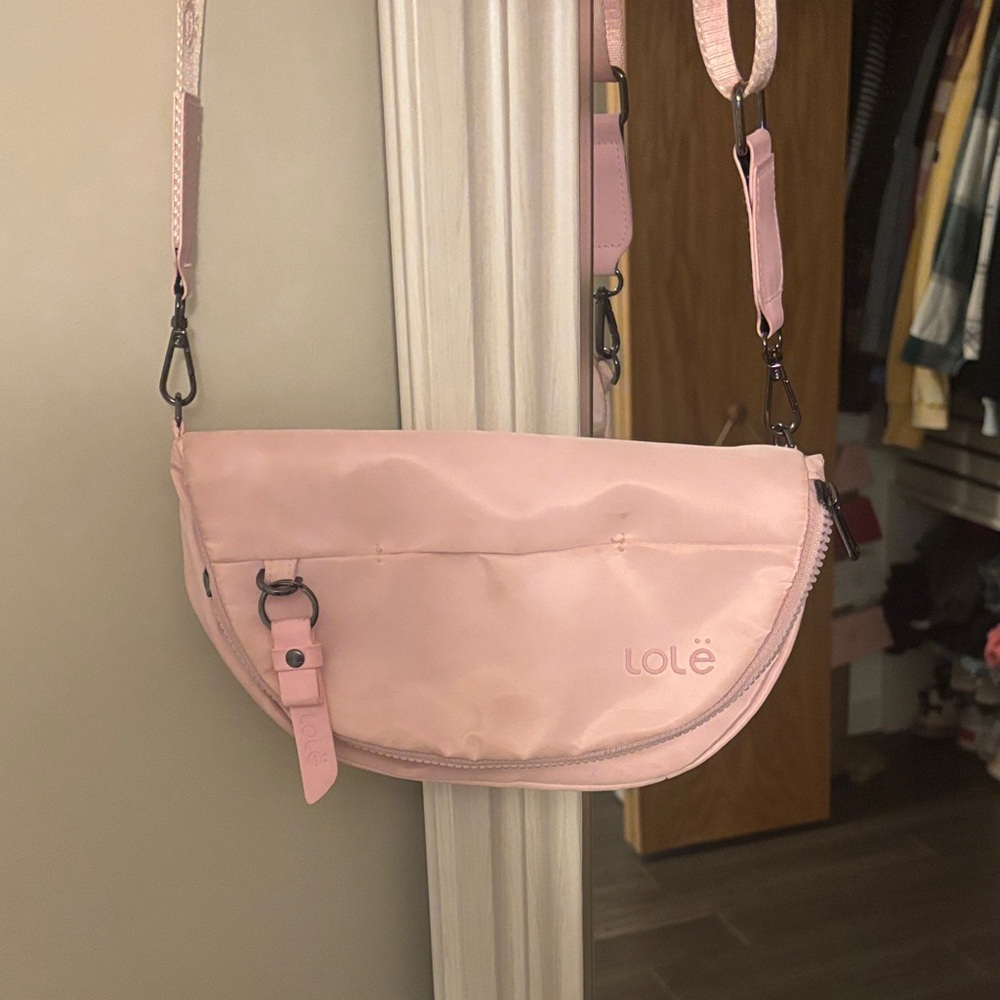 Lole Light Pink Crossbody Bag
